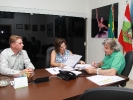 Reunião com prefeita de Peritiba, Neusa Maraschini e vice.-1