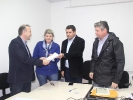 Assinatura do contrato de apoio financeiro para a Prefeitura de Caçador para o repasse da verba do Fundesporte, para a realização do 58 Jasc/2018, com a presença do conselho Estadual de Esporte e a Presidente da Fesporte, Professora Natália Lúcia Petry-23