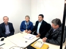 Assinatura do contrato de apoio financeiro para a Prefeitura de Caçador para o repasse da verba do Fundesporte, para a realização do 58 Jasc/2018, com a presença do conselho Estadual de Esporte e a Presidente da Fesporte, Professora Natália Lúcia Petry-4