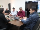 Audiência Sra Cátea Aparecida Pravatto (Diretora de Turismo) e comitiva de Pedras Grandes SC-1