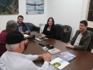 Audiência Sra Kátia Aparecida Pravatto (Diretora de Turismo) e comitiva de Pedras Grandes SC-4