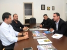 Reunião: Srs Ricardo Alan Dal Bo, Marcos Saraiva e André Rodrigues, empresários da BC Port de Balneário Camboriú-1