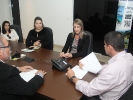 1 - Reunião com a Prefeita Fernanda Souza Cordova - Secretária educação Viviane  Matteucci - Secretária indústria comércio e turismo Franciele de Souza Cordova-2
