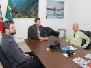 Reunião SC Gás - Engenheiro Samuel Bortoluzzi coord relações institucionais e Eduardo Carvalho Sitônio assessor da presidência-1