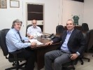 Srs. Marcos Vilarinho e Isaque de Borba - Foto: Saul Oliveira/SOL/ASCOM