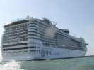 Navio MSC Preziosa em Florianópolis - Foto: James Tavares-1