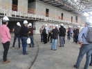 Imprensa especializada visita obras de Centro de Eventos de Balneário Camboriú - Foto: Raquel Santi/SOL/ASCOM