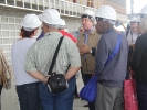 Imprensa especializada visita obras de Centro de Eventos de Balneário Camboriú - Foto: Raquel Santi/SOL/ASCOM