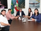 Prefeita de Monte Carlo, Sonia Vedovatto e Comitiva - Foto: Saul Oliveira/SOL/Ascom-1