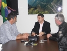 Marisérgio Kons - Presidente Federação Catarinense de Motociclistas e Elcio Bento Munhoz - Assessor dep. Mauro Mariani-2