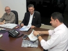 Presidente da Abrasel, Sr Raphael Dabdab e Ézio Librizzi, ex-presidente da Abrasel e dono da Macarronada Italiana-3