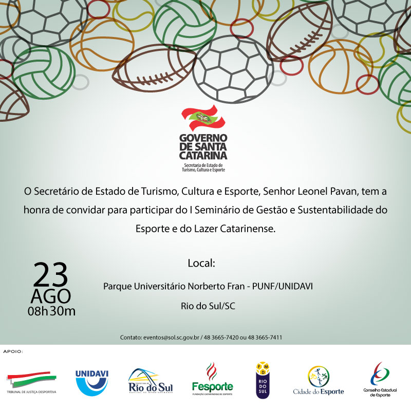 SEMINÁRIO ESPORTE