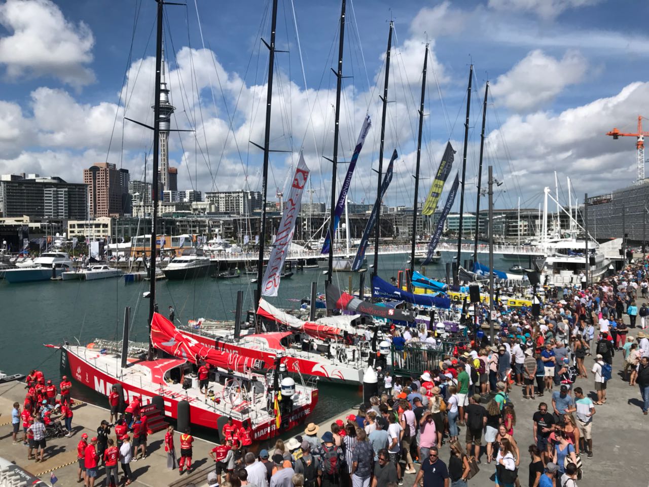Volvo Ocean Race Auckland foto Marcelo Roggia