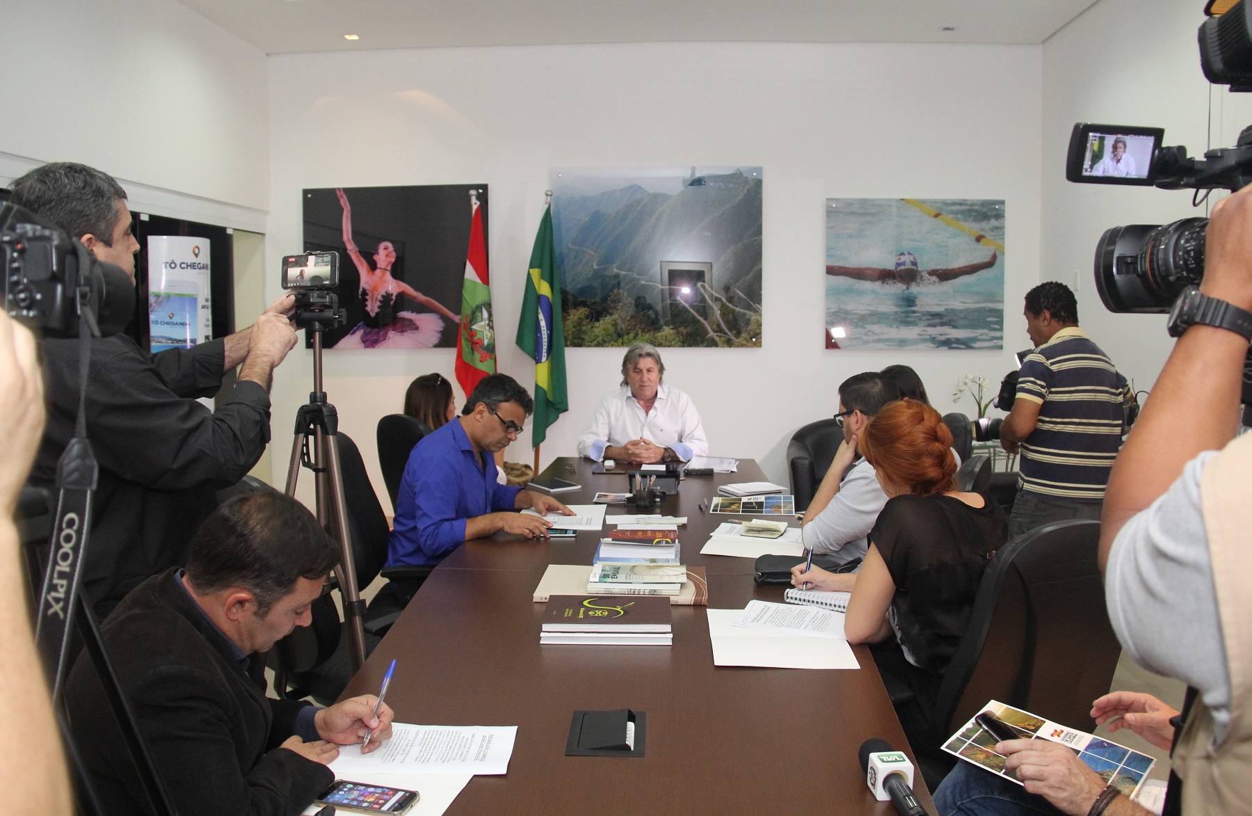entrevista coletiva