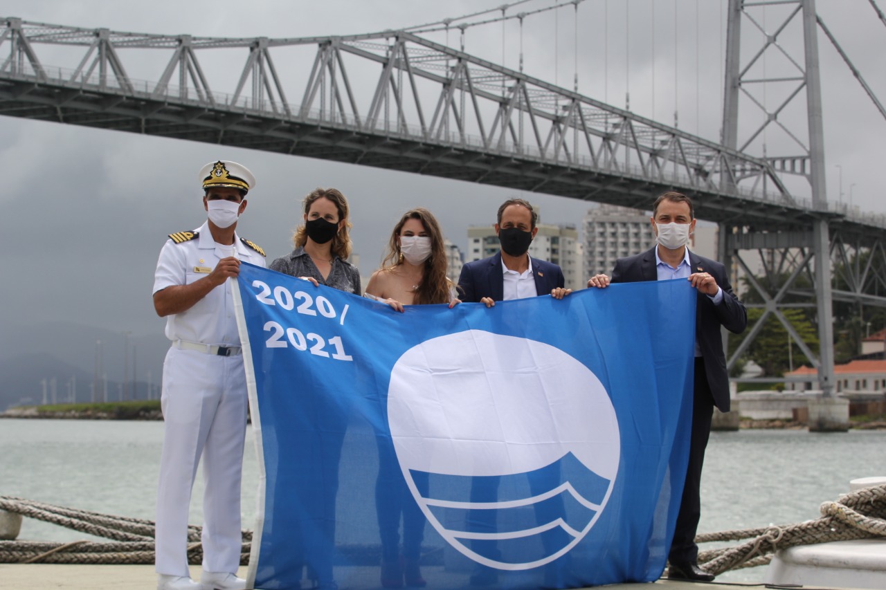 bandeira azul 1 Foto Renan Koerich