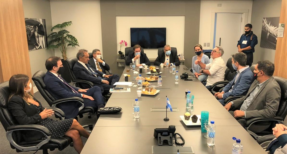 reuniao embaixador argentina