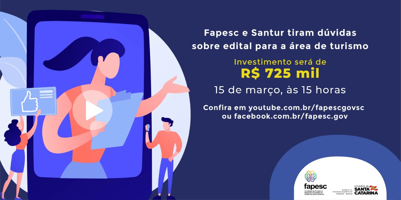 live edital fapesco santur